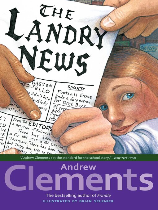 Title details for The Landry News by Andrew Clements - Wait list